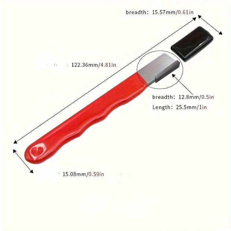 Mini Portable Knife Sharpener with Lid Scissors Handheld Metal Knife Pruning Sharpening Stone Multifunction Garden Outdoor Tool