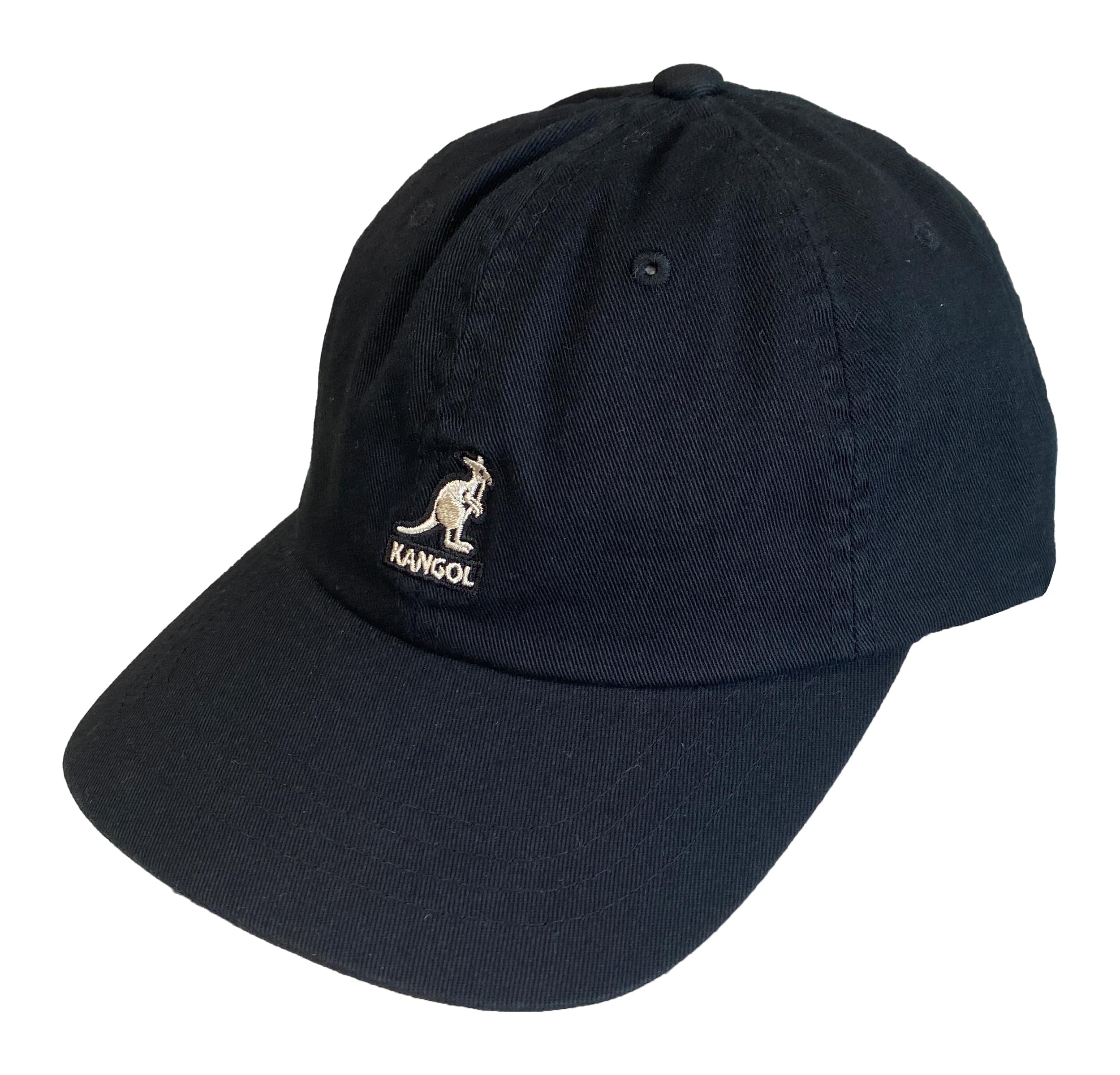 

Кепка Шляпа CAP Выстиранная Бейсбольная Унисекс Черная [Kangol] Мужская Женская [Товар] чёрный