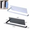 Adhesive Paper Towel Holder - AIMOONSA - 26.5×7×22 Cm - Carbon Steel - White - Wall/Under-cabinet Mounting