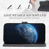 Hülle für Xiaomi Redmi Note 14 5G, Kratzfest Stoßfest Kunstleder Schwarz - 2 Gehärtete Gläser