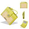 Crossborder Style Leather Wallet For Women With Multiple Card Slots And Zipper Coin Pocket