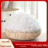 Pearl Cotton Fiber Fluffy Pillow Core & Doll Filling - Handmade Home Textiles
