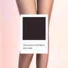 Luoying 8314 Seamless Transparent Black Velvet Pantyhose with Butt-Lifting Shaping