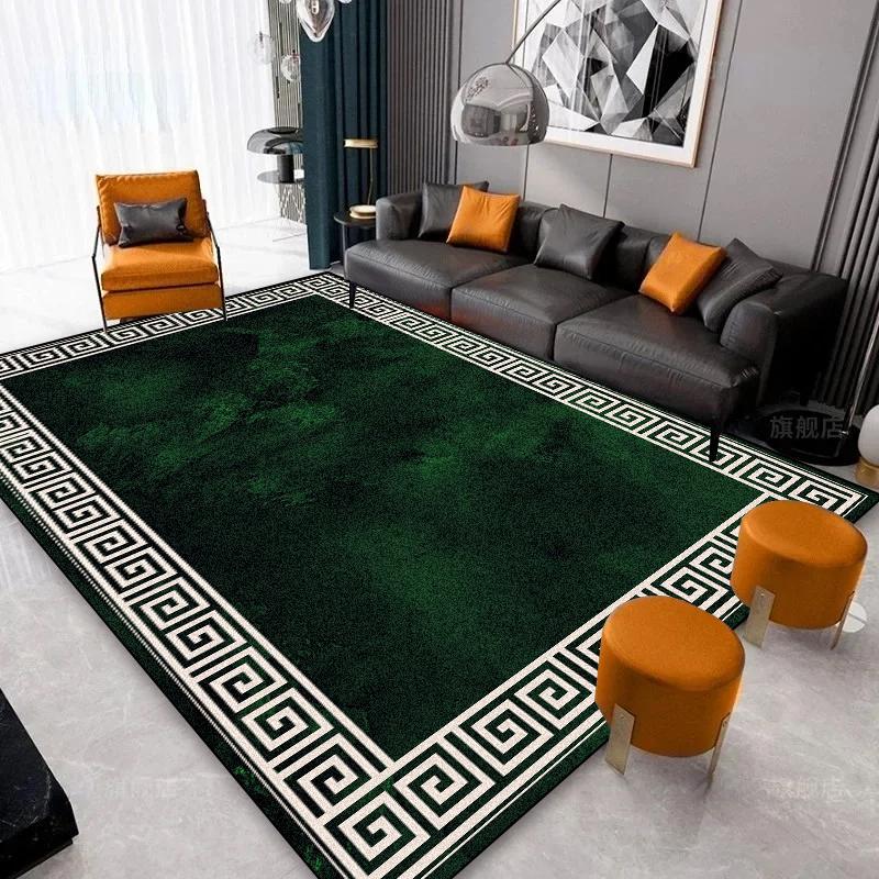 

Nordic Style Large Carpets for Living Room Decoration Abstract Rug Non-slip Luxury Bedroom Lounge Rugs 200x300 Washable Soft Mat 60x90cm