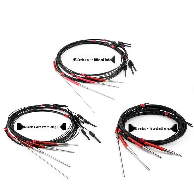 Autoka Coaxial Diffuse Reflection Fiber Optic Sensor Module