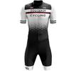Tuta Triathlon Uomo Manica Corta Ciclismo Costume da Bagno Maglia Bici Personalizzata Abbigliamento Mtb Tuta Ropa Ciclismo Tuta