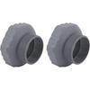 2 PCS Pool Hose Adapter 11239 Pool Accessory Ground Pool Skimmer Hose Adapter for Wall Fittings