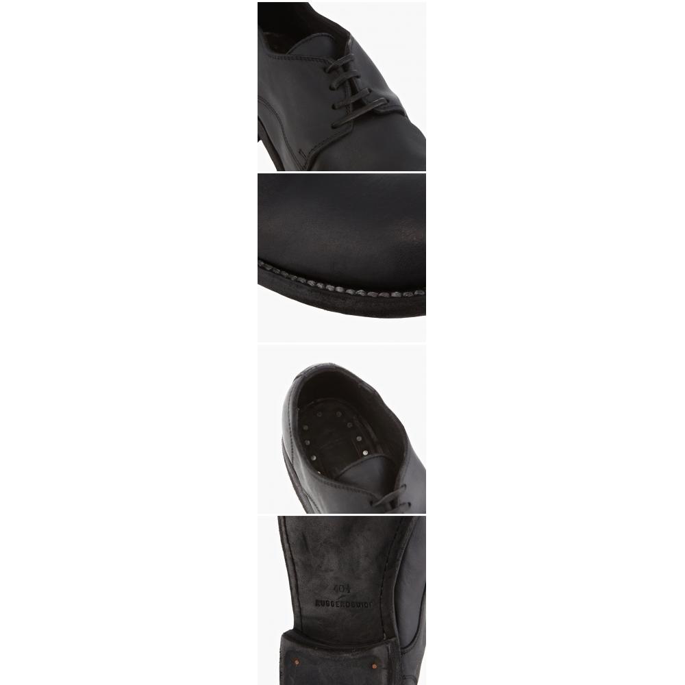 Goody 992x Blkt Horse Full Grain Leather Derby Loafers