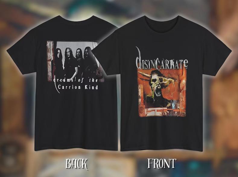 DISINCARNATE – Dreams of the Carrion Kind – Classic Death Metal Unisex T-Shirt Unisex T-Shirt L