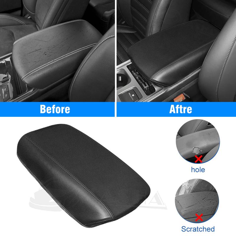 Car Armrest Box Protective Cover For Ford Edge 2015 2016 2017-2020 2021 2022 2023 Central Control Armrest Interior Accessories