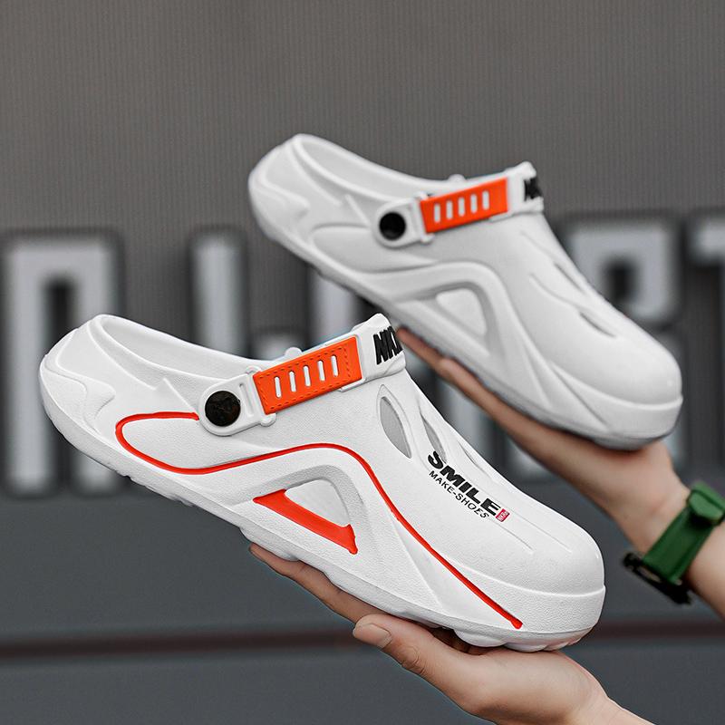 2024 Damen Neue Sommer Hausschuhe Outdoor Strand Hausschuhe Klassische Weiche Herren Garten Hausschuhe Zuhause Herren Clogs