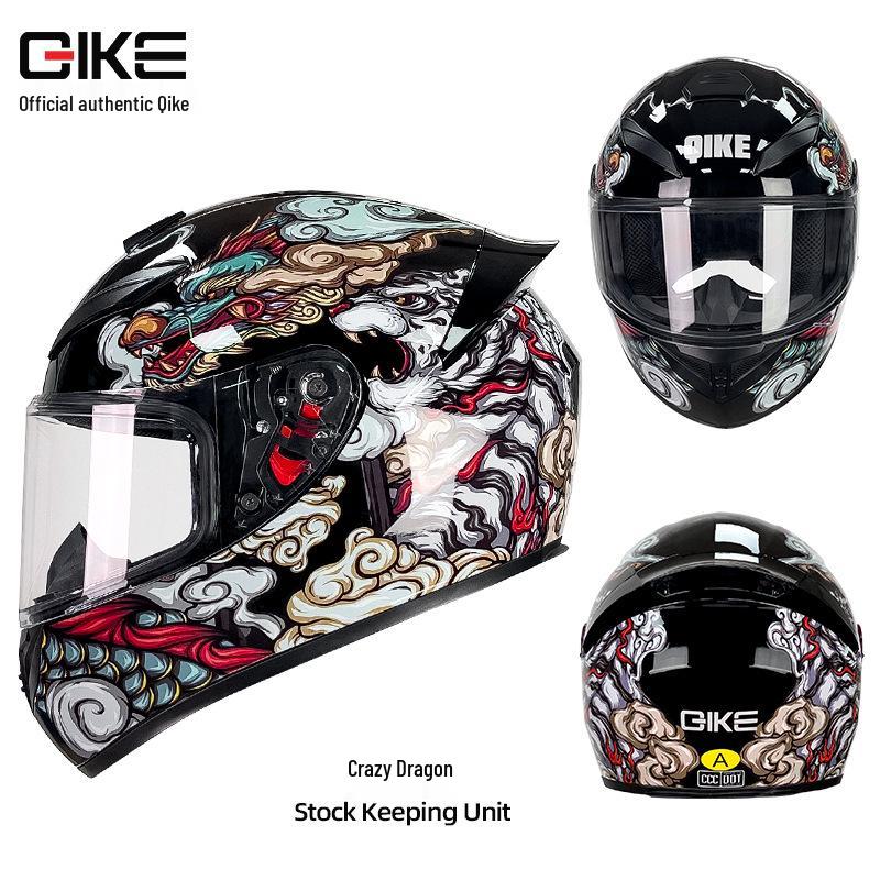 Riding K Unisex Bluetooth Motorcycle Helmet - Full Face, Winter & All-Season Safety for Electric Vehicles