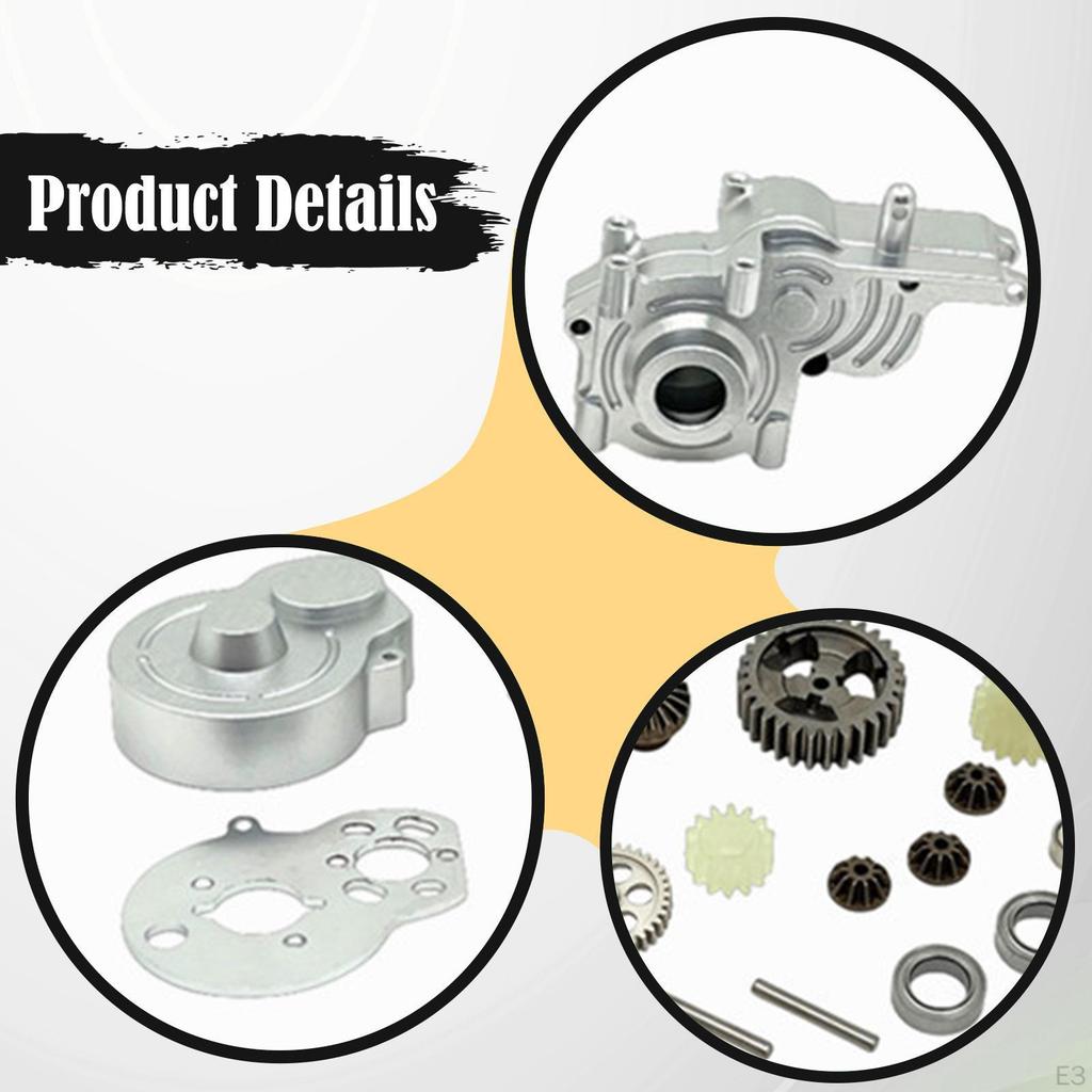 1/24 RC Car Gearbox Housing Accessory Replace Spare Parts for 244016