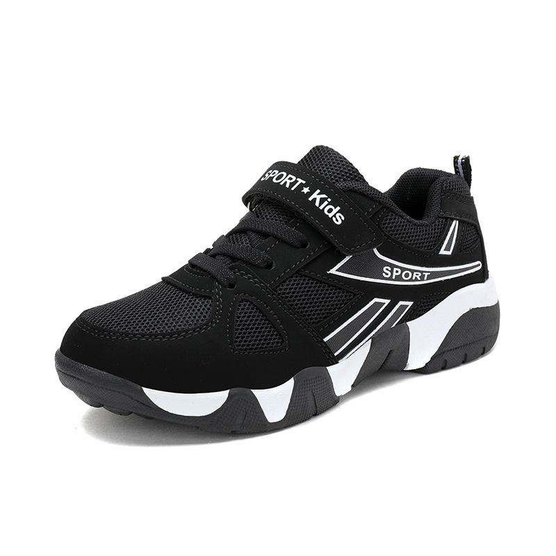 Boys Shoes 6-12 Years Old Children's Sports Shoes Spring and Autumn Breathable Wear-resistant Non-slip Middle and Older Children's Running Tide Shoes