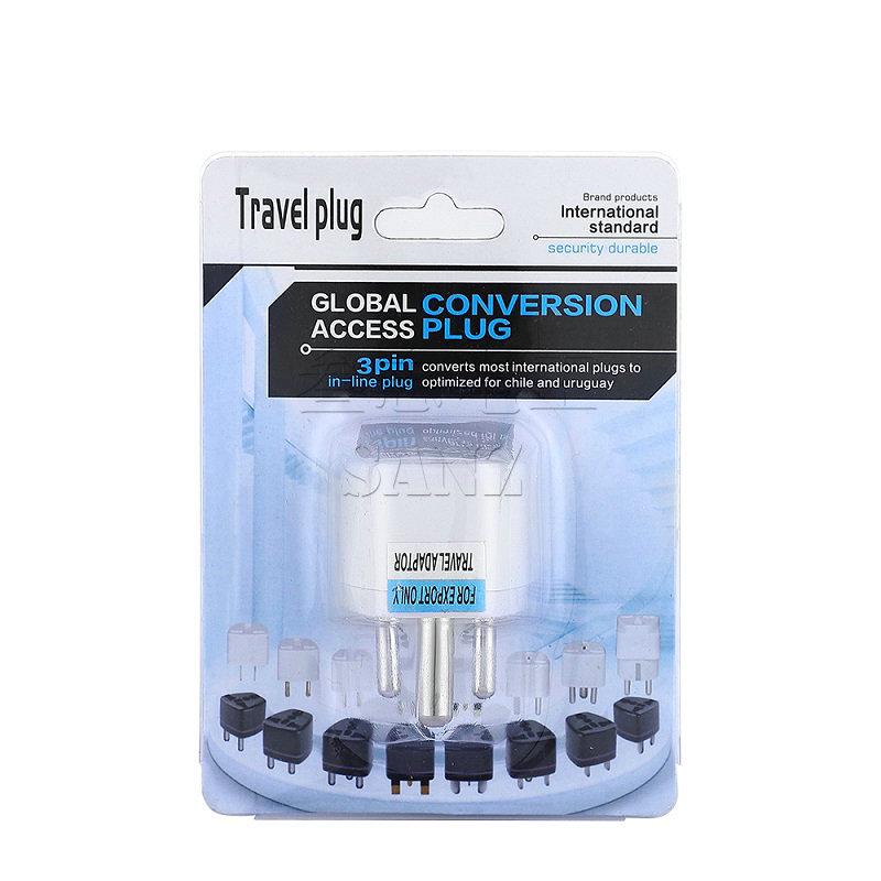 

Multi-Standard Power Adapter Plug with Retail Packaging (US, EU, UK, AU, DE, CH, IT)
