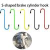 1/4PCS Suspension Disc Service Brake Caliper Hanger Brake Caliper Hooks Automotive Repair Tool S Shape Hook