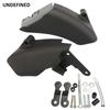 Motorcycle Air Heat Deflector Mid Frame Trim Saddle Heat Shield Cover for Harley Dyna 2006 Later Street Bob Wide Glide 2006-2017