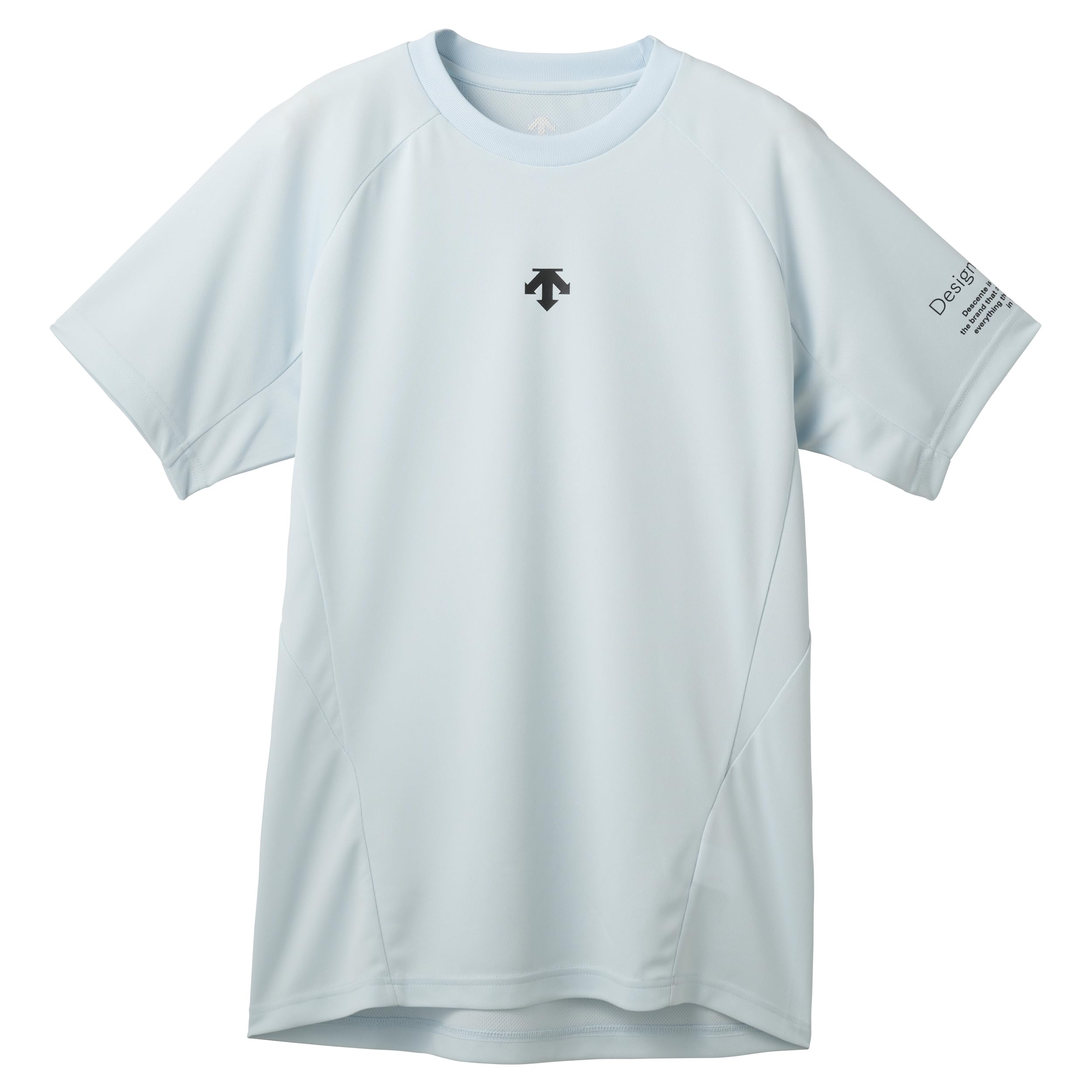 

Рубашка для волейбола DESCENTE с коротким рукавом, удобная в движении, реглан, для мужчин и клубов, размер WH00, влагоотводящая, быстросохнущая, дышащая, с рукавами, для женщин