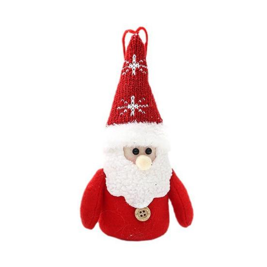Christmas Gnome Hanging Ornaments with Lights Handmade Snowman Gnome Figurine Hanging Home Decorations for Shelf Table Fireplace Christmas Tree