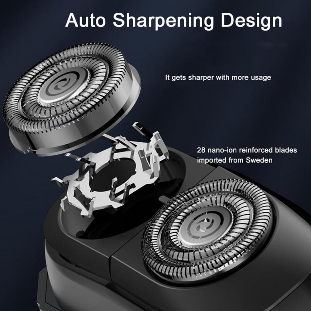 Electric Shaver Rechargeable Body Wash Travel Car Portable Men's Shaver (no Spare Blade)
