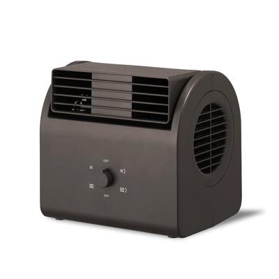 Doshisha Tischventilator mit automatischer Auf- und Ab-Oszillation, großer Luftstrom, 2 Luftstufen, Braunfunktion, Ventilator, Lautstärke, Lautstärke,