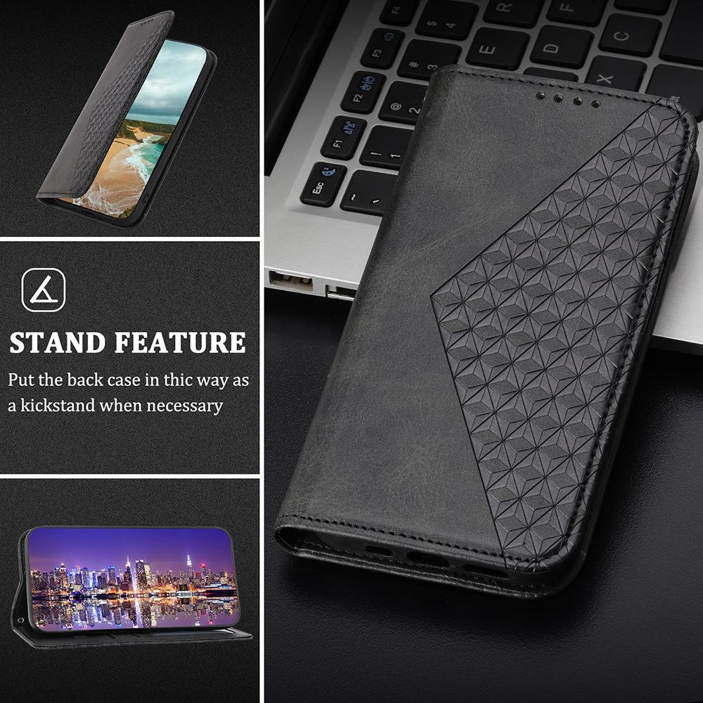 Wallet Mobile Phone Leather Case Multifunctional Protective Case Customized LOGO Factory Processing Mobile Phone Case Leather Goods