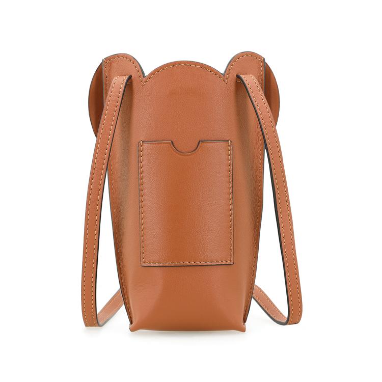 Loewe Elephant Shoulder Bag Tan Women Shoulder_bags C623B02X04-2530