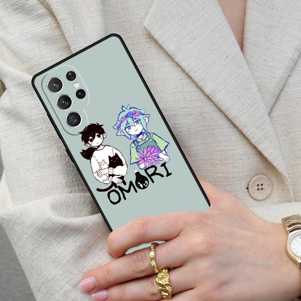 Omori Cell Phone Case for Samsung Galaxy S26 Ultra S25 S24 S23 S22 S21 S20 Note10 Cover