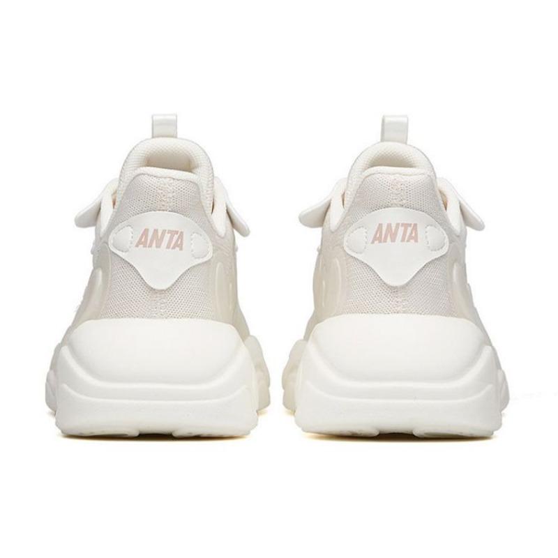 Anta Women's Chao Bai 2.0 Dad Shoes Ivory White 122138840-1