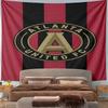 Atlanta United FC Logo Tapestry Decor Pattern Wall Hanging Tapestry Decorative Tapestry Home Decor for Bedroom and Living Room