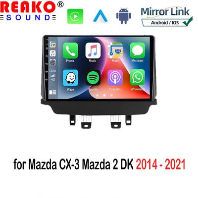 Android Auto Radio For Mazda CX-3 CX3 Mazda 2 DK 2014 - 2021 Carplay Stereo Car Multimedia Player GPS Navigation NO 2din