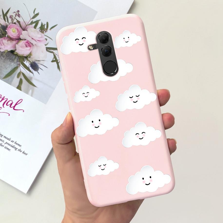 For Huawei Mate 20 Lite Case SNE-LX1 SNE-LX2 SNE-LX3 Protect Cover Popular Flower Soft Silicone Funda For Mate20 Lite Phone Case