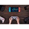 8BitDo Pro 2 Bluetooth ovladač pro Switch, Hall Effect Joystick Update, Bezdrátový herní ovladač pro Switch, PC, Android, Steam Deck a Apple (Šedá)