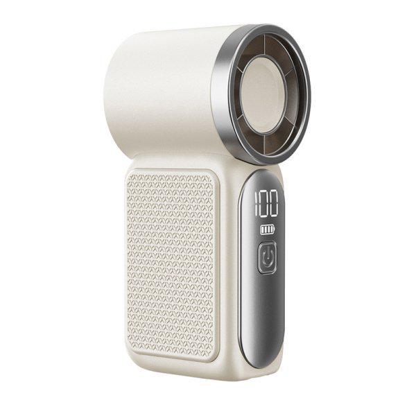 X688 Turbo Mini Handheld Fan - USB Rechargeable, Long-Lasting Battery, Powerful & Portable for Outdoor Use.