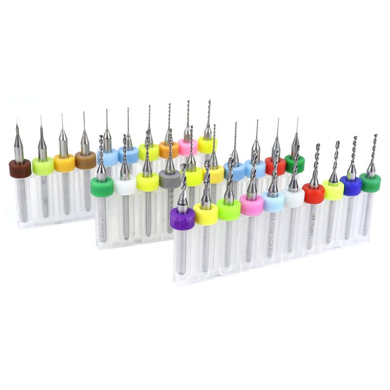Carbide PCB Drill Bit Set for Circuit Board & Beeswax Carving
