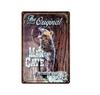 Hunting  Fishing  Wolf Cave Metal Painting Retro Signs Wall Bar Garage Home Art Decor Cuadros  Wall Sticker  XCM Poster Sign