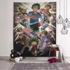 VIKAMA Shonen Anime Inspired Tapestry Ideal for Bedroom Headboard Living Room Backdrop Dorm Room Decor and Studio Makeover