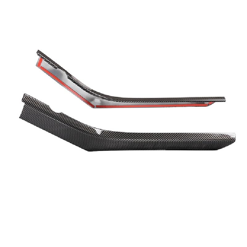 Car Carbon Fiber Grain Center Console Decoration Strips for Land Rover Range Rover Evoque 2012-2018