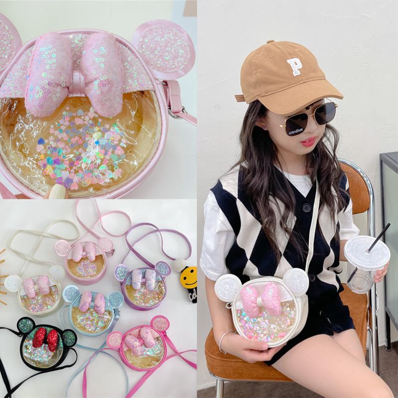 Appearance Girls Shoulder Bag With Glitter Jelly Bag Pc Material And Kids