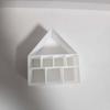 1pc / 2pcs / 3pcs White / Red Ring Necklace Organizer Earrings Storage Box  Desktop Decor