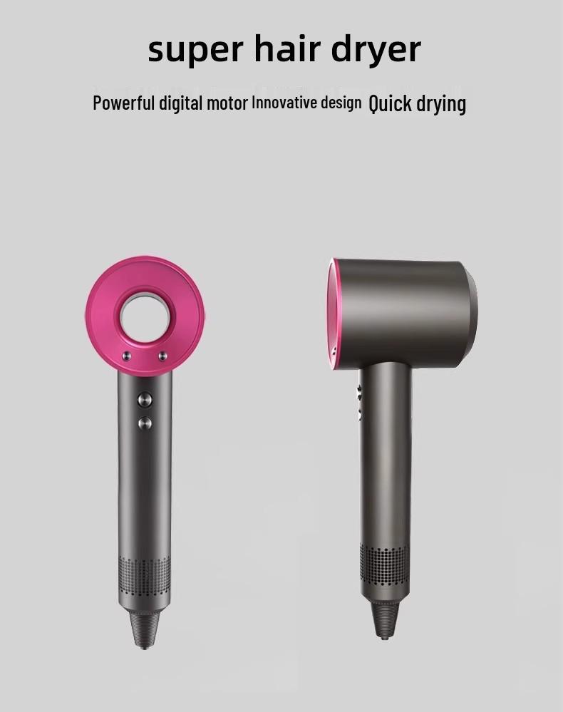 High-Power Cordless Hair Dryer with Negative Ion Technology for Home and Salon use