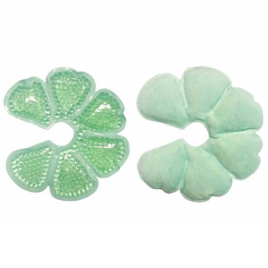 Reusable Breast Ice Pack Gel Therapy Pad for Nursing Breastfeeding Surgery Hot Cold Compress Bags for Engorgement Relief Reduce Pumping Time