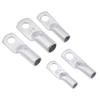 5Pcs 6/10/16/25mm2 Tinned Copper Cable Lug  for Battery Electrical Cable Connection