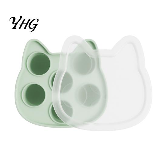 Baby Feeding Training Tool Silicone Fruit Feeder/Mold, Food Teething Relief Pacifier, Easy Led Weaning Supplies to Hold Safe Chewer for Infants Travel