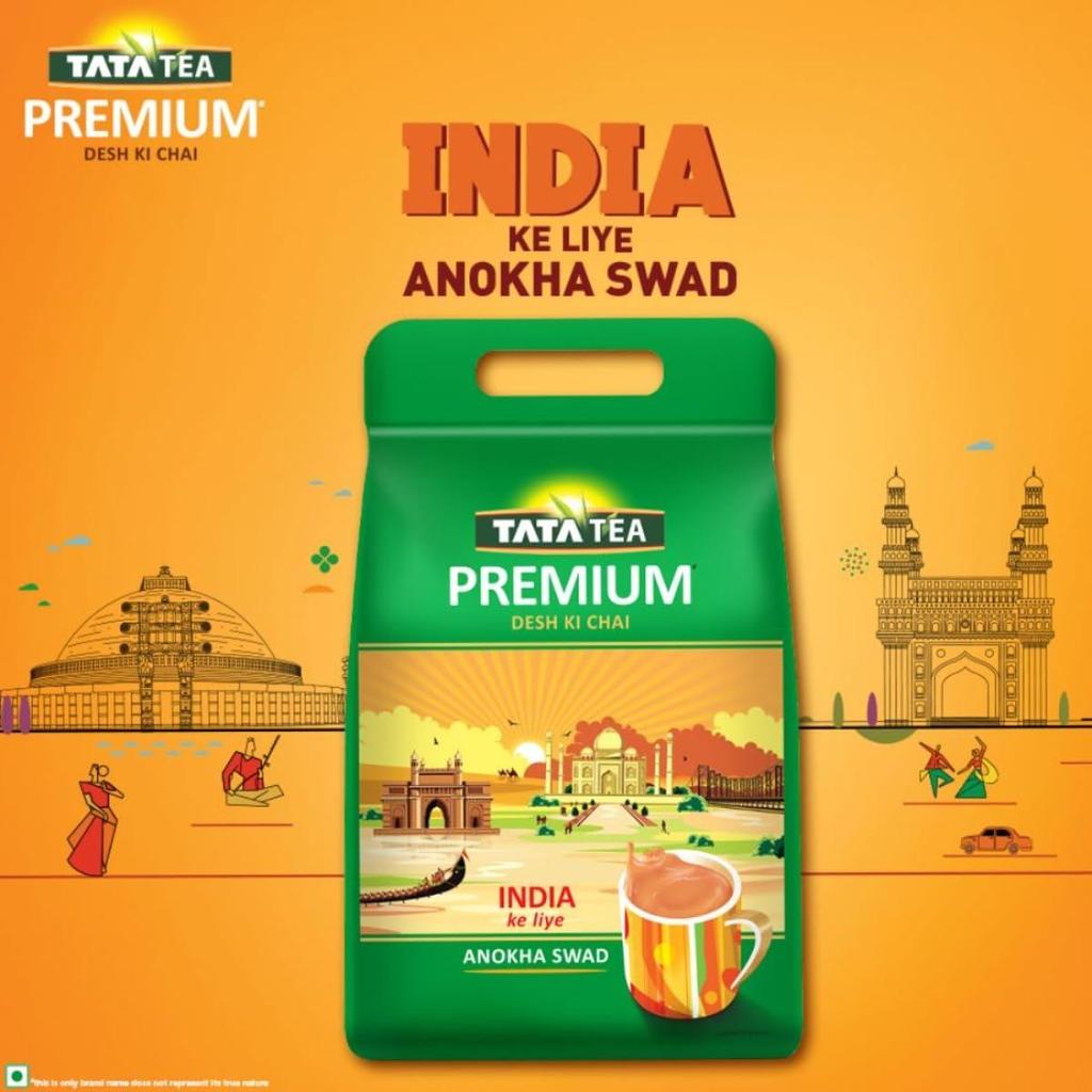 Tata Tea Premium | Desh Ki Chai | Einzigartige Mischung für Chai-Liebhaber in ganz Indien kreiert | Schwarzer Tee | 1,5 kg