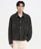 Faded 8W Corduroy Trucker Jacket [Dark Grey]
