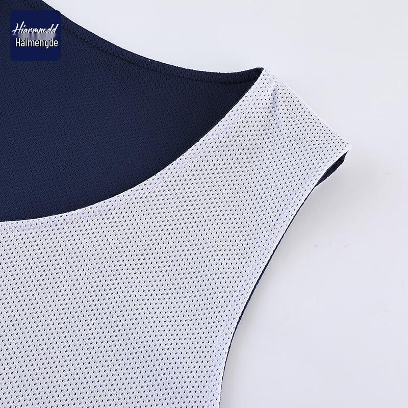 Haimengde Men's Reversible Basketball Jersey Set