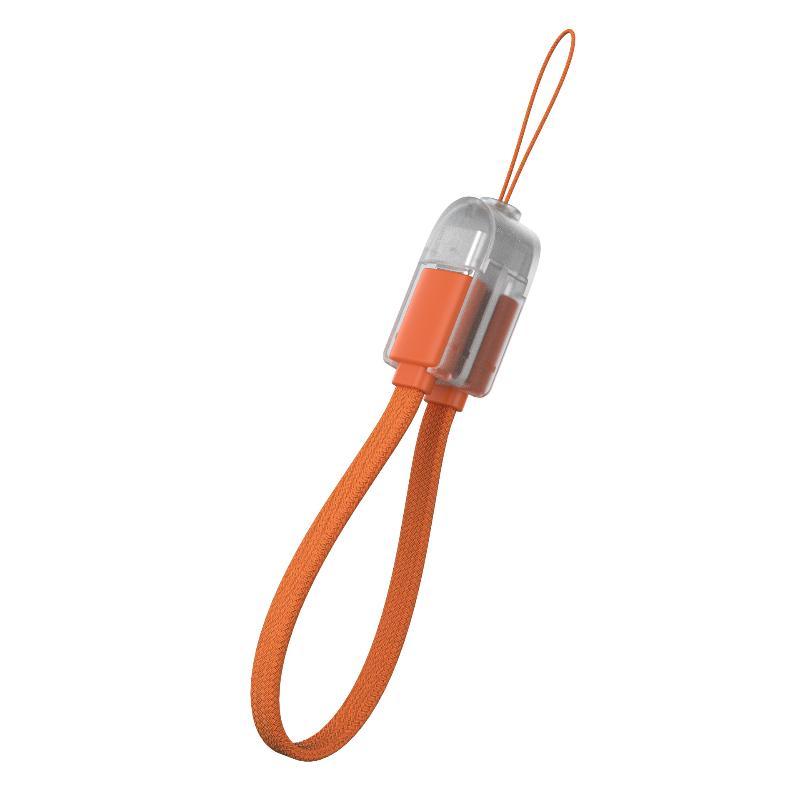 Multifunctional PD 60W Type C Fast Charging Short Cable Portable TPE Material Cord for Home Travel Student Use