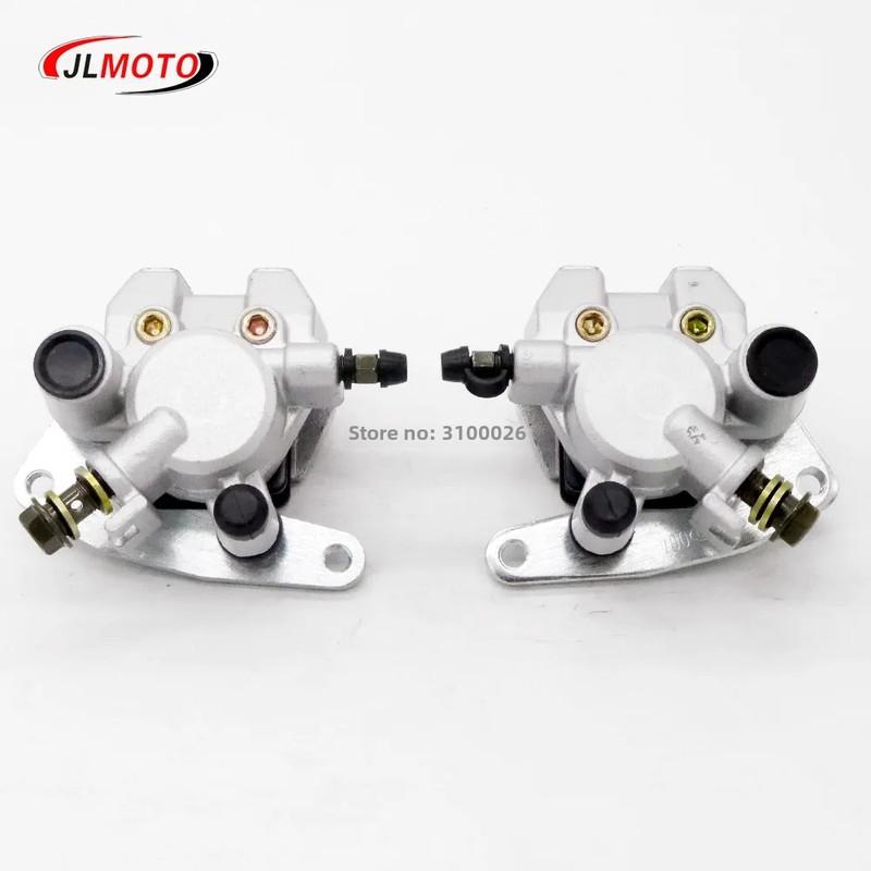 Front Left Right Brake Caliper With Brake Pads Fit For Yamaha ATV Quad Banshee Kodiak Grizzly YFM350 YFM400 YFM450 Raptor YFM660