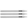 3pcs 1.5mm Hole Size Round Hole Puncher Straight Round Punch DIY Punch Tool  For Belts